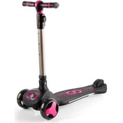 Resim Pembe Nova Işıklı Çocuk Scooterı Pembe 