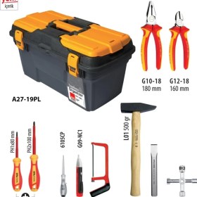 Resim Ceta Form 31 Parça Plastik Çantalı Elektrikçi Alet Seti G99-0431+A27-19PL 