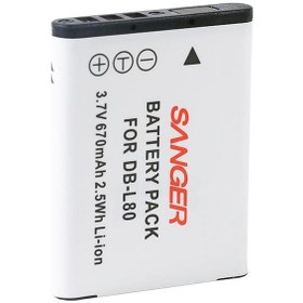 Resim Sanger DB-L80 Sanyo Fotoğraf Makinesi Batarya 