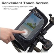 Resim Ebitda Bisiklet Telefon Çantası Suya Dayanıklı Montaj Ön Çanta Omuz Askılı Yeşil Bisiklet Depolama Çantası Yeşil 