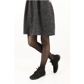 Resim Gönderi R Siyah Nubuk Bağcıklı Hakiki Deri Comfort Bot Sıyah Nubuk 