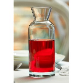 Resim Şeffaf 1 Lt. Şarap ve Içecek Şişesi, Şık ve Zarif Tasarım ile Kullanım Kolaylığı 