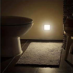 Resim LED Gece Lambası Hareket Sensörlü Akıllı PIR Banyo Yatak Odası Çıkış Koridor Tuvalet Merdiven Dolap Aydınlatma (Pil Dahil Değildir), Tuvalet Alanı Aydınlatması,Banyo Gece Lambası,Sensörle Aktifleşen Işıklandırma,Duvara Monte Işık,Minimalist Gece Lambası,Modern Pir Işık,Enerji Verimli LED'ler,Dayanıklı Gövde,Gece Navigasyon Yardımcısı 