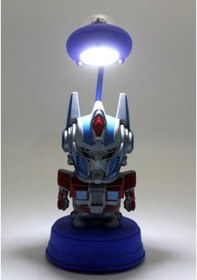 Resim Transformers Masa Üstü Lamba Usb Şarjlı Optimus Prime Model 