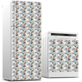Resim Jasmin2020 Buzdolabı Ve Bulaşık Makinası Sticker Kaplama Etiketi Deniz Kule 