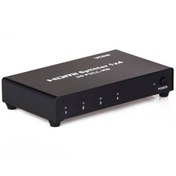 Resim VCOM Dd414a 1pc - 4 Monitör Hdmi Switch Metal 