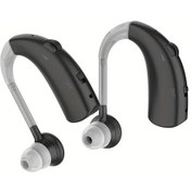 Resim Gaojunshop01 Siyah 2li Kulak Ici Ses Yukseltici Ayarlanabilir Ses Sarjli Kulaklik Erkek Ve Kadin 