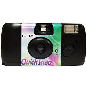 Resim Fujifilm QuickSnap 27 Pozluk Çek At Flaşlı Analog Fotoğraf Makinesi 