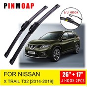 Resim Nissan X-trail İçin T32 2014 2015 2016 2017 2018 2019 Ön Silecek Lastikleri Fırça Kesici Uj Kanca 