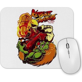 Resim Baskı Dükkanı Street Fighter Ken Mouse Pad 