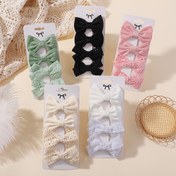 Resim 4 Paket Genç Kızlar için Taze Tarz Şirin Kurdele Saç Tokaları, Polyester Dokuma, Tüm Mevsimler, Elf Temalı, Seyahat ve Parti Saç Aksesuarları, Genç Kızlar ve Bayanlar için Mükemmel Hediye 