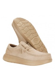 Resim HEY DUDE Erkek Oxford ( Klasik) HD.41975-265 Hey Dude Wally Comf Suede Tan 