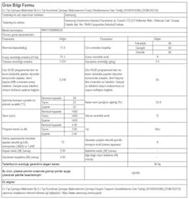 Resim Samsung WW11DB8B95GBAH 1400 Devir 11 kg Çamaşır Makinesi 