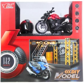 Resim Angel Of Life 1/12 Motosiklet Ducati Street Fighter PB 3R Sesli 