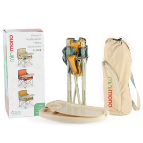 Resim Minimono Plus Mama Sandalyesi Turuncu 