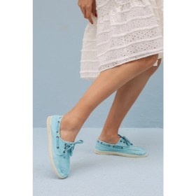Resim Elit Shoes Natural World Doğal Pamuk Eskitme Kadın Ayakkabı 