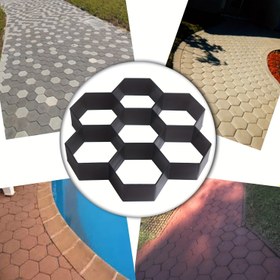 Resim 1 adet, Çimento Tuğla Taş Yol Beton Kalıp Bahçe Yol Kalıbı G Model 