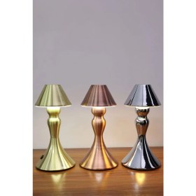 Resim Gampus Şık Tasarımlı Masa Lambası Kitap Okuma Başucu Ambiyans Işığı LED 