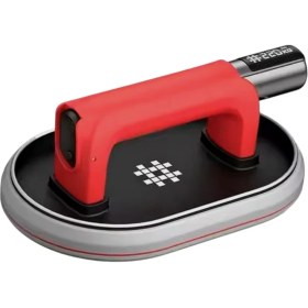 Resim Shijing Tools Vakum Vantuz Hava Pompalı Şarjlı P6109 150X230 mm 150 Kg. Kapasite Değiştirilebilir Kauçuk Taban 