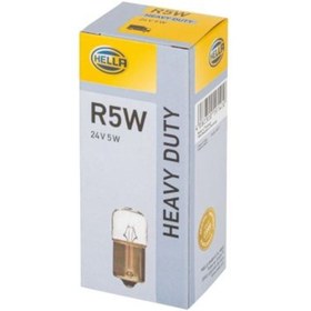 Resim Hella AMPUL 67 HALOJEN 24V 5W R5W- BA15S HEAVY DUTY MAN VOLVO MERCEDES 