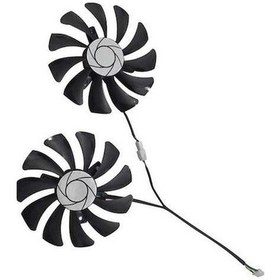 Resim Ganzhoushop Yeni Soğutucu P106-100 P106 Oc Msi Kartı Ha9010h12f-z Gtx960 Gtx1060 Gtx Gtx Grafik Fanı Fan Çift 960 85mm 6g 4pin 1060 1 Gy 