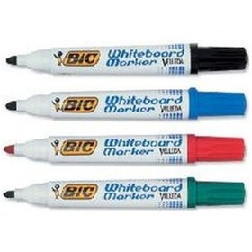 Resim Bic Velleda Whiteboard Marker Tahta Kalemi Mavi 