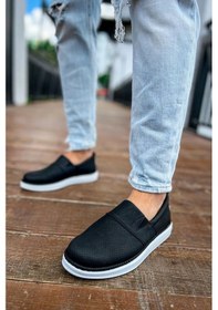 Resim Chekich Ch091 - Rbt Brecon Erkek Ayakkabı Sıyah Çok Renkli 