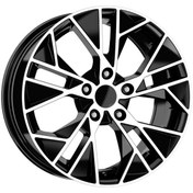 Resim EMR-DY996-03 7.0x16"-5x114 ET40 67.1 Black Diamond Jant (4 Adet) 
