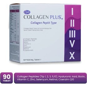 Resim Opticollagen Plus 5 Tip Collagen 1500 Mg 90 Tablet 