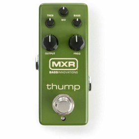 Resim MXR M281 Thump Bass Preamp Pedalı 