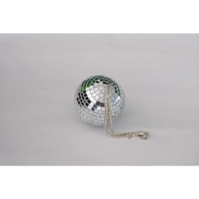 Resim Dikiz Aynası Süsü Disko Topu 8 Cm, Eğlenceli ve Şık Araba Dekoru 