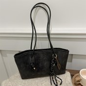 Resim 4 Farklı Stil Seçeneğiyle Vintage Tarzı Kadın Çantaları - Fermuarlı, Altın Ton Detaylar ve Püskül Ayrıntılı Şık Kahverengi Hafif ve Dayanıklı Çok Fonksiyonlu El Çantası | Retro Tasarım 