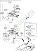 Resim Kia Ceed Ayna Kapak Dış Dikiz Sol Orjinal | 87616A2020 