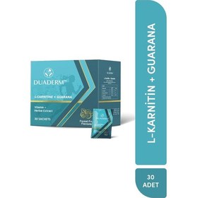 Resim Duaderm L-karnitin + Guarana 30 Adet Standart 