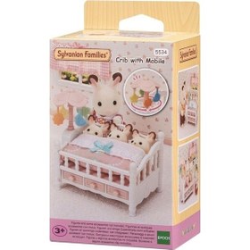 Resim Sylvanian Families Dönenceli Beşik 5534 