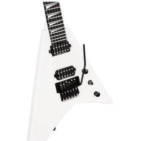 Resim Jackson American Series Rhoads Rr24 Abanoz Klavye Snow White Elektro Gitar 