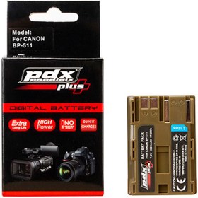 Resim PDX for Canon BP-511 Batarya 