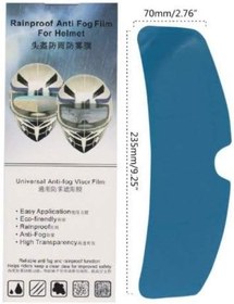 Resim 5DM-Kask Yağmur Kaydırıcı - Anti-sis Hidrofobik Film 
