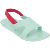 Resim Decathlon Nabaiji Çocuk Sandalet - Yeşil / Pembe - Slap 100 