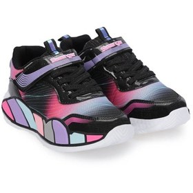 Resim Slazenger Nadıa Kız Çocuk Siyah / Fuşya Günlük Spor Ayakkabısı Çok Renkli 