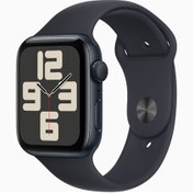 Resim Apple Watch SE GPS 44 mm Alüminyum Kasa ve Spor Kordon - M/L 