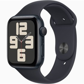 Resim Apple Watch SE GPS 44 mm Alüminyum Kasa ve Spor Kordon - M/L 