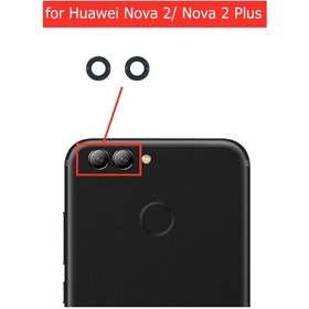 Resim Huawei Uyumlu Nova 2 Arka Kamera Camı Lensi (Çıtasız Sadece Cam) 