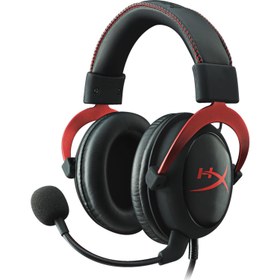 Resim KINGSTON HYPERX CLOUD 2 RED 7.1 PRO GAMING KULAKLIK 