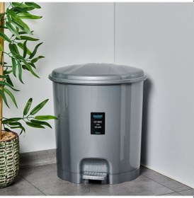 Resim Elit Pedallı İç Kovalı Çöp Kovası - 22 Lt Çok Renkli 