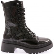 Resim Dgn K9090 Kadin Sayi Detayli Bot K9090-1916-R7749 Siyah 