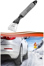 Resim Genel Markalar Araç Camı Kar Süpürgesi Buz Kazıyıcı Ve Kar Temizleme Fırçası 