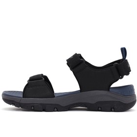 Resim Skechers Erkek Siyah Tresmen - Ryer Kumaş Sandalet - Siyah / 