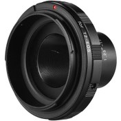 Resim Jms Andoer 1.25-t2-eos Adaptör Halkası Fotoğraf Aksesuarı Canon Eos Kamera İçin Yedek 1.25 Inç Mercek T2 Teleskop 