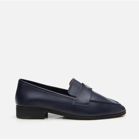 Resim Hotiç Hakiki Deri Lacivert Kadın Loafer 01ayh303980a680 Lacivert-navy Lacivert 